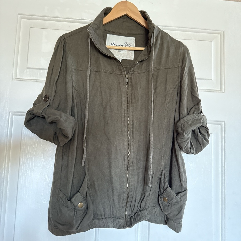 American Rag Olive Utility Jacket